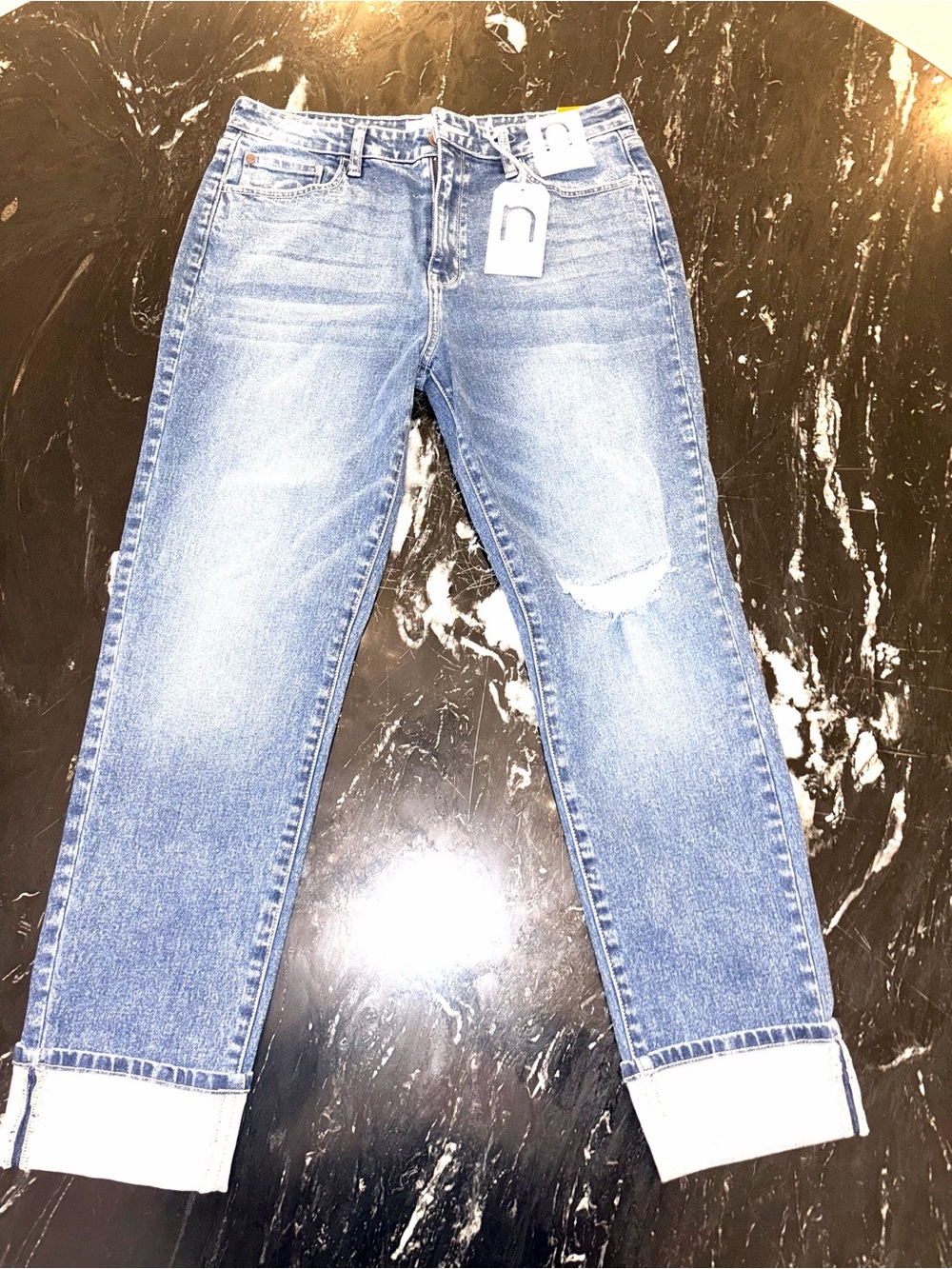 MOM Relaxed Nature Denim Jeans in Light Blue — Women's Casual Denim